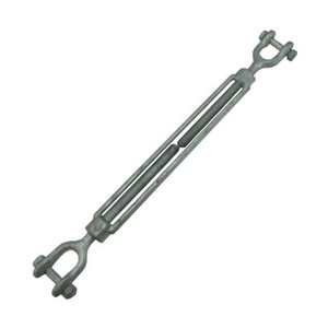 3/4" X 12" Hot Dipped Galvanized Forged Jaw & Jaw Turnbuckle