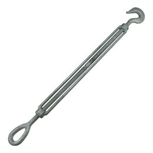 3/4" X 18" Hot Dipped Galvanized Forged Hook & Eye Turnbuckle