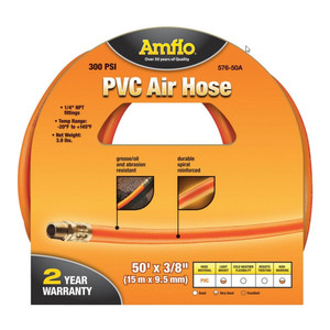 3/8" X 50' Air Hose with Ends