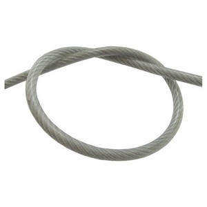 3/16" Vinyl Coated Galvanized Wire Cable - 1/4" O.D. (Per ft.) - Safe Work Load 840 lbs