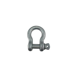 3/16" Hot Dipped Galvanized Forged Shackle (1/3 Ton Capacity)
