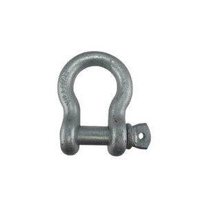 3/8" Hot Dipped Galvanized Forged Shackle (1 Ton Capacity)
