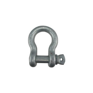 5/16" Hot Dipped Galvanized Forged Shackle (3/4 Ton Capacity)