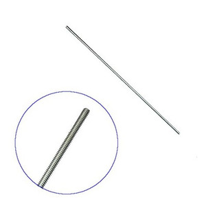 6/32 X 3' Zinc Plated Threaded Rod