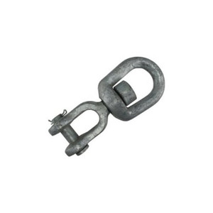 5/16" Hot Dipped Galvanized Forged Eye & Jaw Swivel