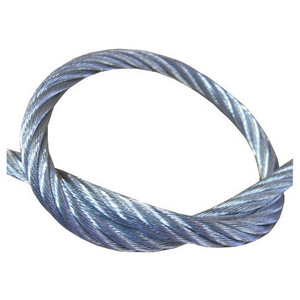 3/8" (7 X 19) Galvanized Wire Cable (Per ft.) - Safe Work Load 2,880 lbs