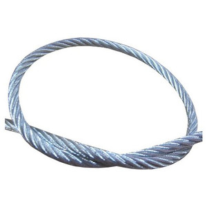 1/4" (7 X 19) Galvanized Wire Cable (Per ft.) - Safe Work Load 1,400 lbs