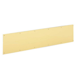 Solid Brass 8" X 34" Kickplates