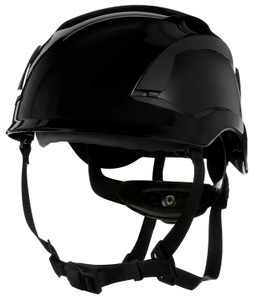 Secure Fit Black Hard Hat