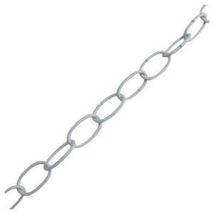 White Decorator Chain (Per ft.)