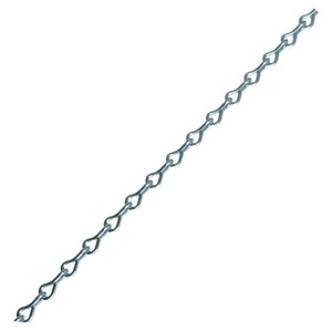 # 16 Zinc Plated Single Jack Chain (Per ft.)