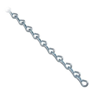 # 10 Zinc Plated Single Jack Chain (Per ft.)