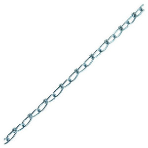 # 3 Zinc Plated Double Loop Chain (Per ft.)