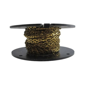 # 1/0 Brass Plumber's Safety Chain (Per ft.)