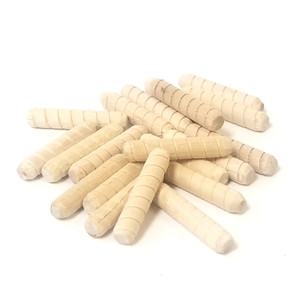 1/4" Hardwood Dowel Pins (Pack of 20)