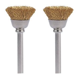 1/2" Brass Cup Brushes (2 Pieces)