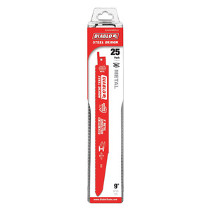 9" X 14/18-tpi Diablo Reciprocating Saw Blades (Pack of 25)