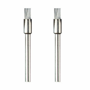 1/8" End Carbon Steel Brushes (2 Pieces)