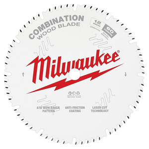 12" X 60 Tooth Milwaukee Combo Circular Saw Blade