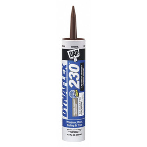 10.1 oz. Dynaflex #230 Brown Latex Premium Sealant Cartridge