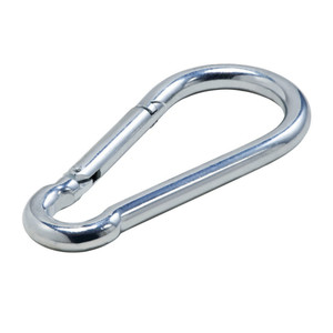 1" X 6" (1" Opening) Zinc Plated Interlocking Spring Safety Snap