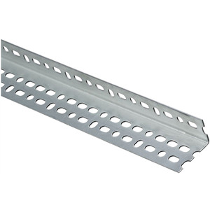 2-1/4" X 1-1/2" X 48" Galvanized Perforated Angle Iron