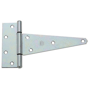 8" Zinc Plated Extra Heavy Duty "T" Hinge