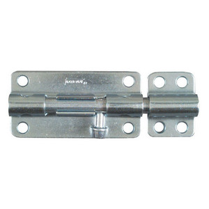 4" Zinc Plated Heavy Duty Barrel Bolt