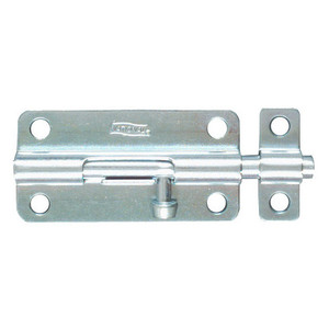 4" Zinc Plated Barrel Bolt