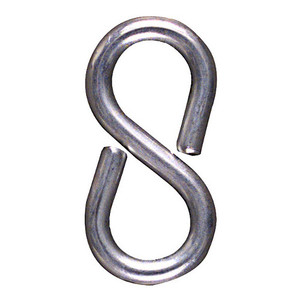 1-5/8" Zinc Plated Closed "S" Hooks (Pack of 4)