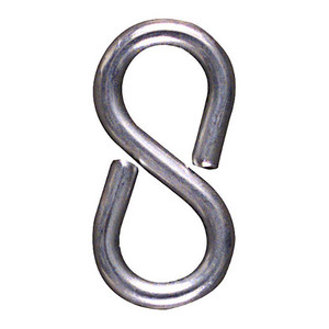 1-1/4" Zinc Plated Closed "S" Hooks (Pack of 5)