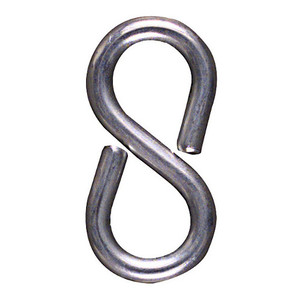 7/8" Zinc Plated Closed "S" Hooks (Pack of 8)