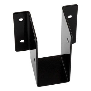 3-3/16" X 3-5/16" X 2" Black Powder-Coated Joist Hanger