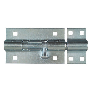 5" Zinc Plated Extra Heavy Duty Barrel Bolt