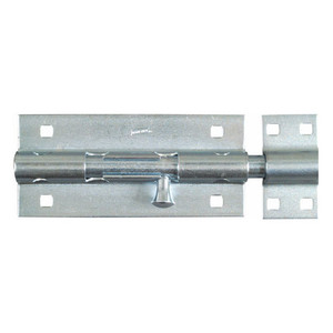 8" Zinc Plated Extra Heavy Duty Barrel Bolt