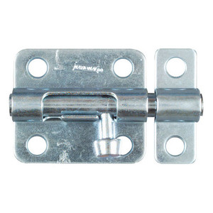 2-1/2" Zinc Plated Barrel Bolt
