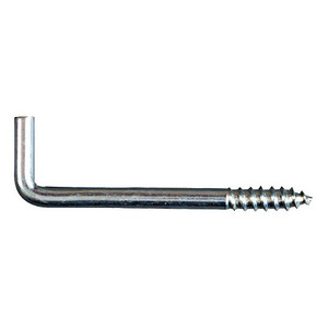 2-5/8" Zinc Plated Square Bend Hook (# 106)