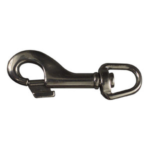 3/4" X 3-9/16" Stainless Steel Round Swivel Eye Bolt Snap