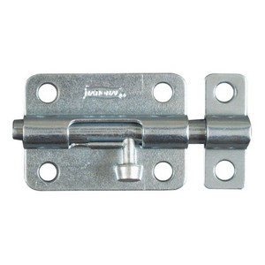 3" Zinc Plated Barrel Bolt
