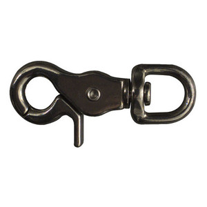 1/2" X 2-5/8" Stainless Steel Round Swivel Eye Trigger Snap