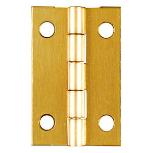 1-1/2" X 1" Solid Brass Medium Hinges (Pack of 2)