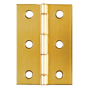 2-1/2"X 1-3/4" Solid Brass Broad Hinges (Pack of 2)