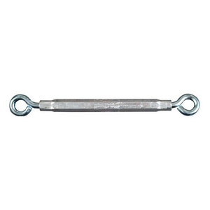 3/8" X 16" Zinc Plated Eye/Eye Turnbuckle