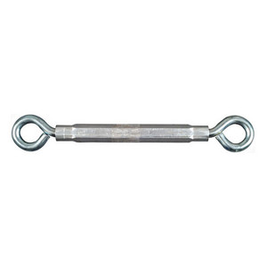 1/2" X 17" Zinc Plated Eye/Eye Turnbuckle