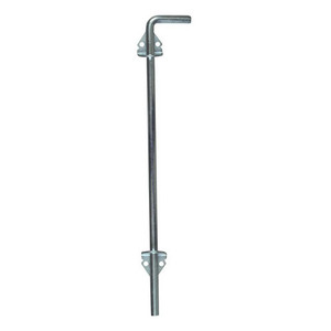5/8" X 18" Zinc Plated Adjustable Throw Cane Bolt