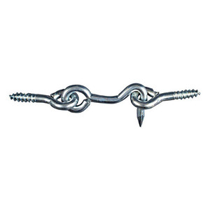 1-1/2" Zinc Plated Hooks & Eyes (Pack of 2)