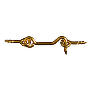 2" Solid Brass Hook & Eye