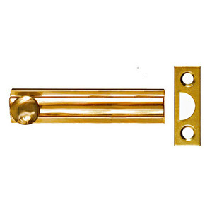 3" Solid Brass Surface Bolt