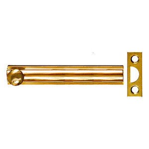 4" Solid Brass Surface Bolt