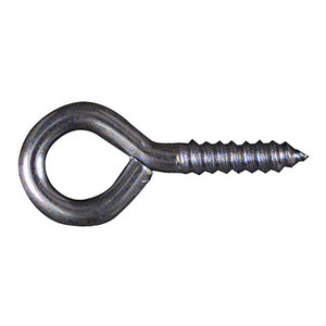 1-5/16" Zinc Plated Screw Eyes (Pack of 8)